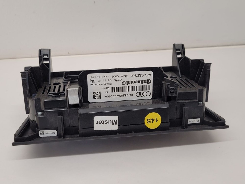 A/C Selector Switch fits 2016 Audi Q3 heated seats Grade A