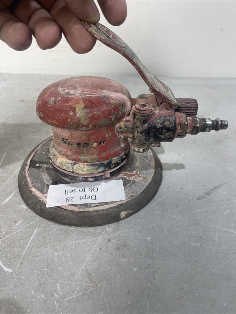 Snap on pneumatic orbital sander 3/16”