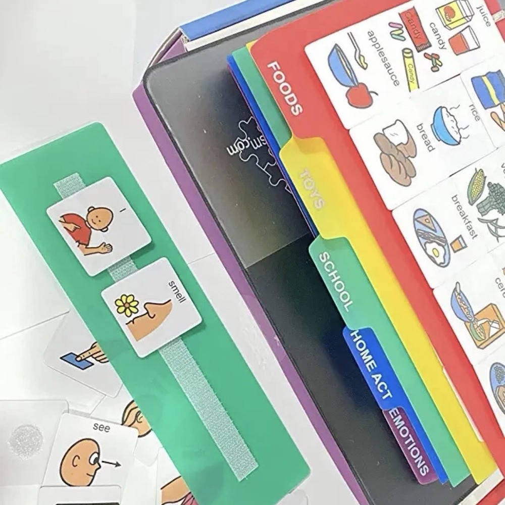 NEW Visual Communication Book for ADHD-Autism | Picture Exchange Learning Tool