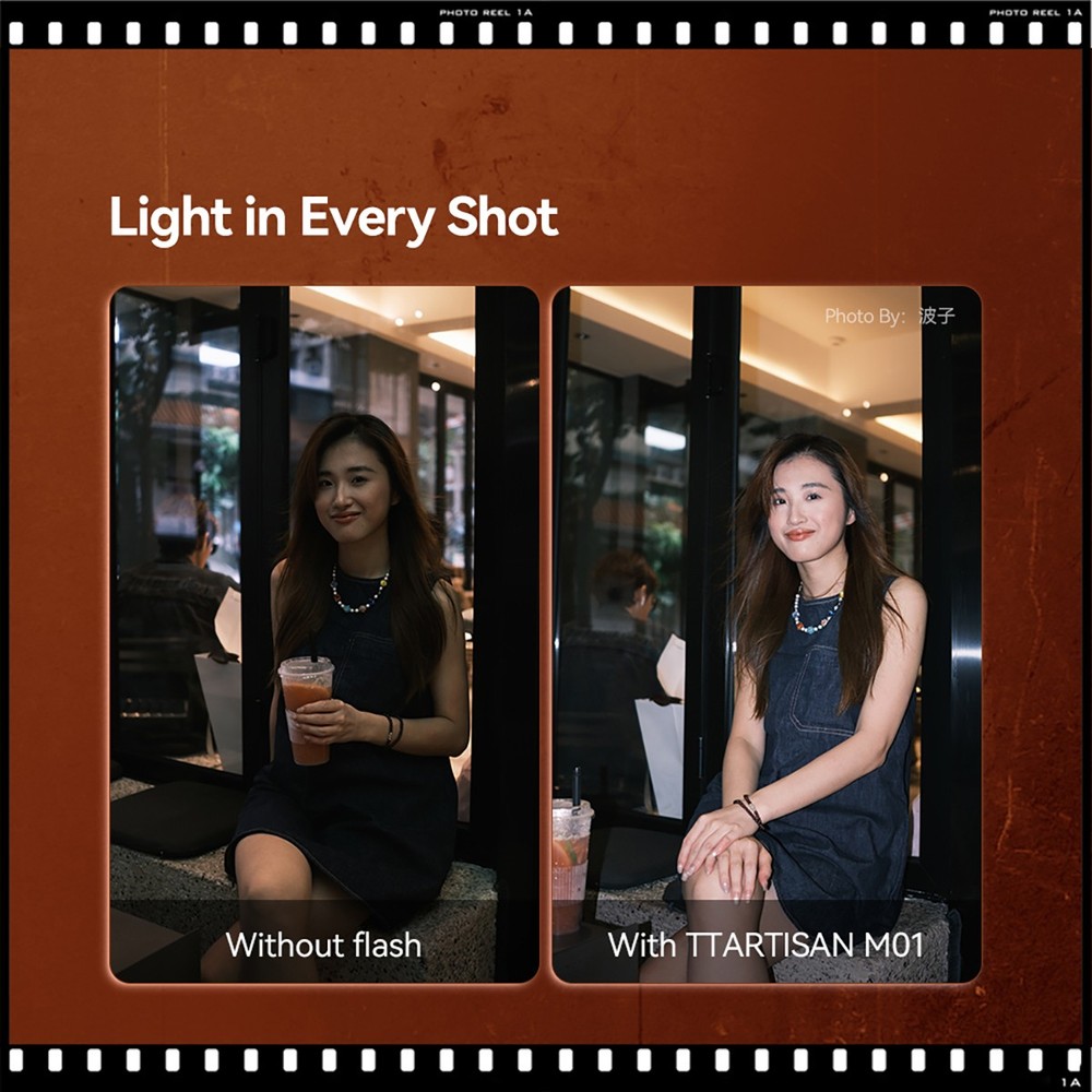 TTArtisan M01 Mini Xenon On-Camera Flash
