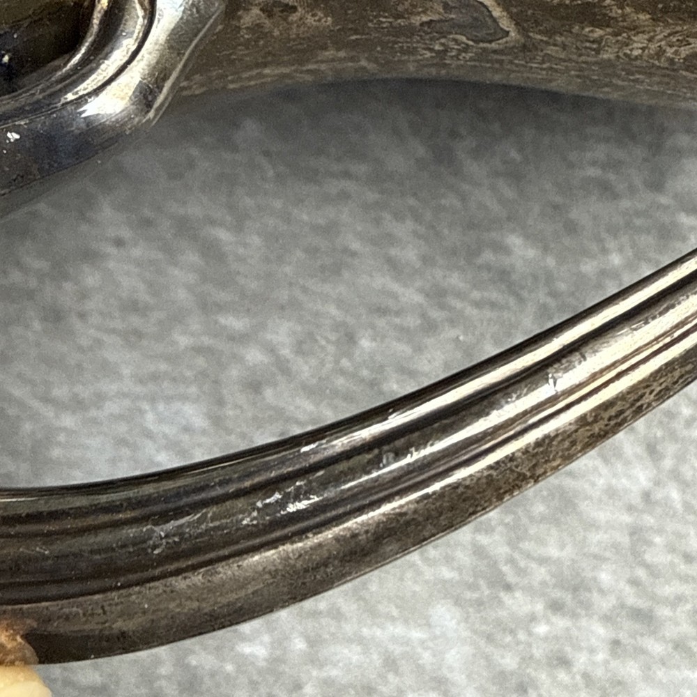 Vintage Silver Plated Water Pitcher 8”