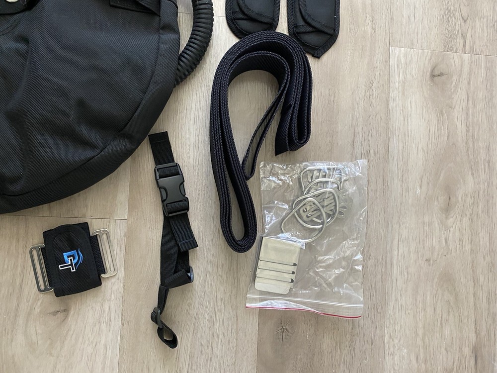 IST Dolphin Tech Basic Single Tank, Single Bladder BCD, Aluminum Backplate