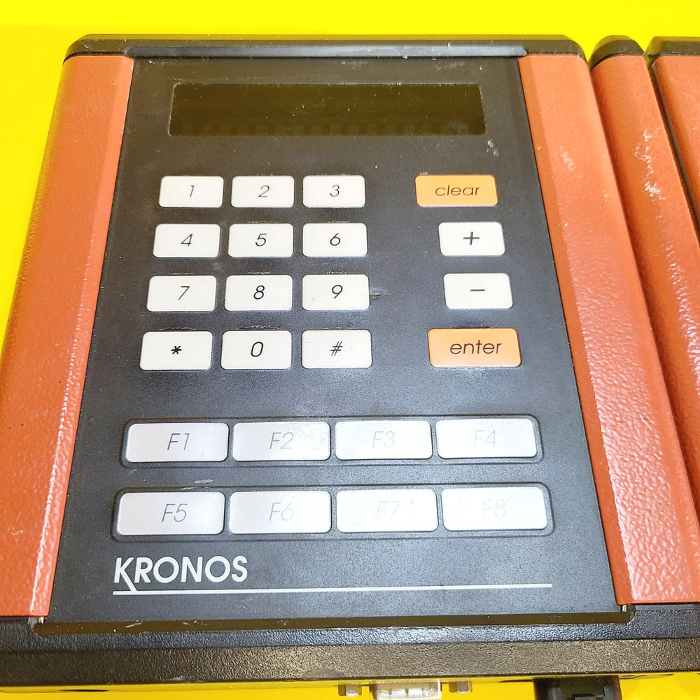 ⚡100% UNTESTED⚡ KRONOS TIMECLOCK 8600501-002 WORKFORCE TIME ATTENDANCE TERMINAL⚡