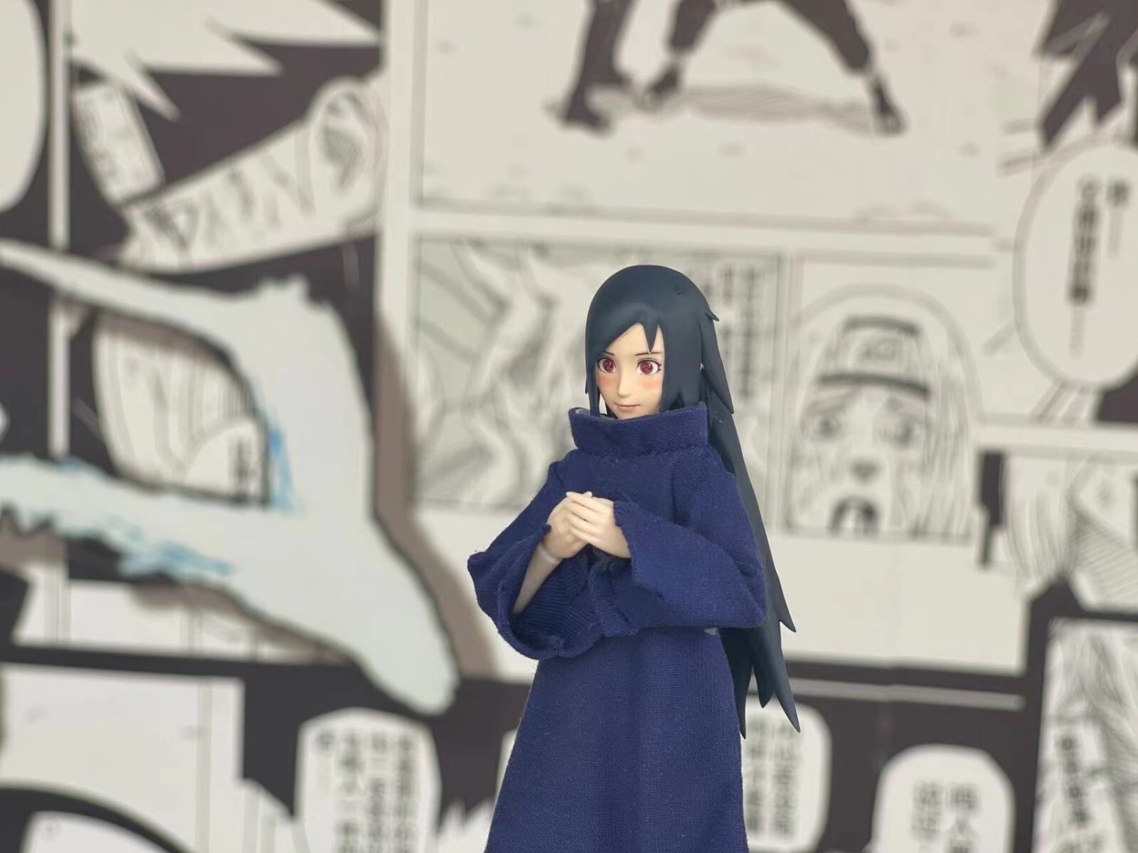 custom 1/12 Uchiha Hikari 6 inch shf figure