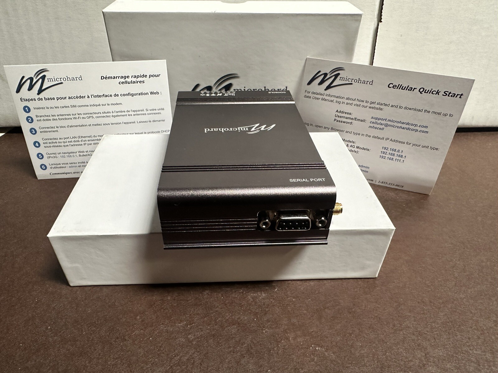 Microhard BulletplusAC-CAT12 600 Mbps LTE Cellular Gateway NEW In Box