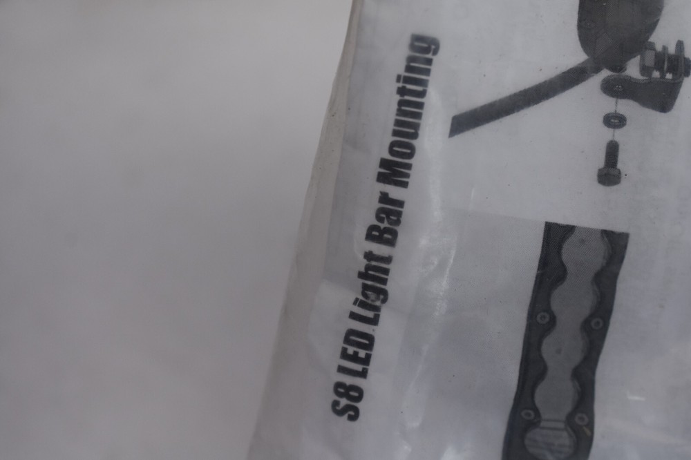 Replacement Hardware Pack For S8 LED LIght Bar Mounting Set