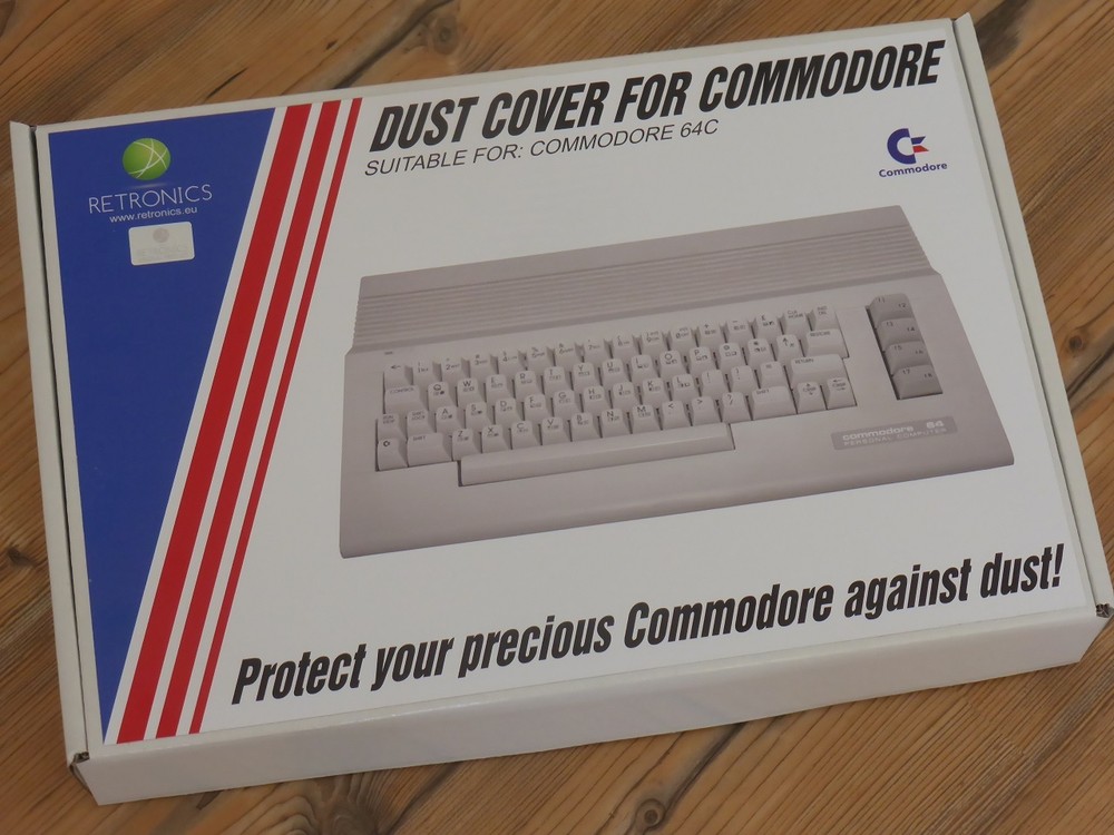 Commodore C64C cover, new. Commodore C-64C Dust Cover, NEW