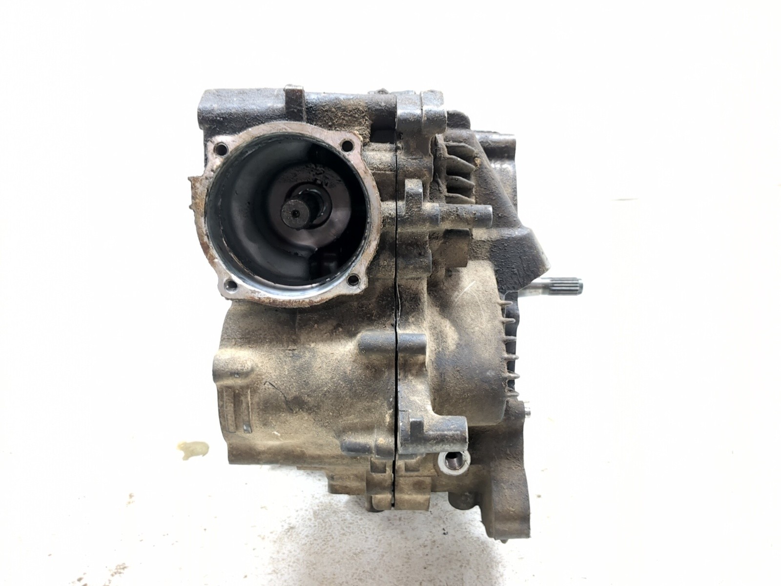 04-08 Yamaha Grizzly 660 YFM660 Engine Motor Block Case W/ Crankshaft