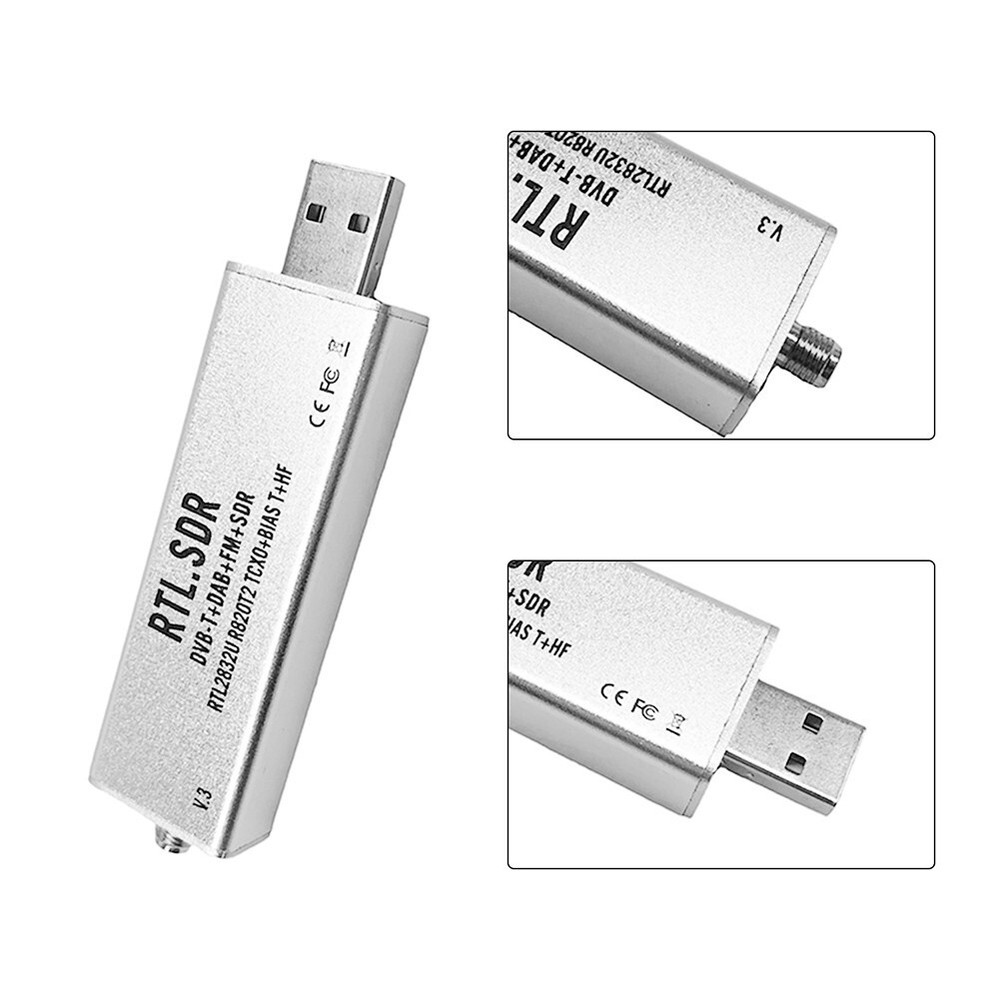 1 Pcs Receiver TCXO Temperature Compensated Full BandS Software Receiver ADSB
