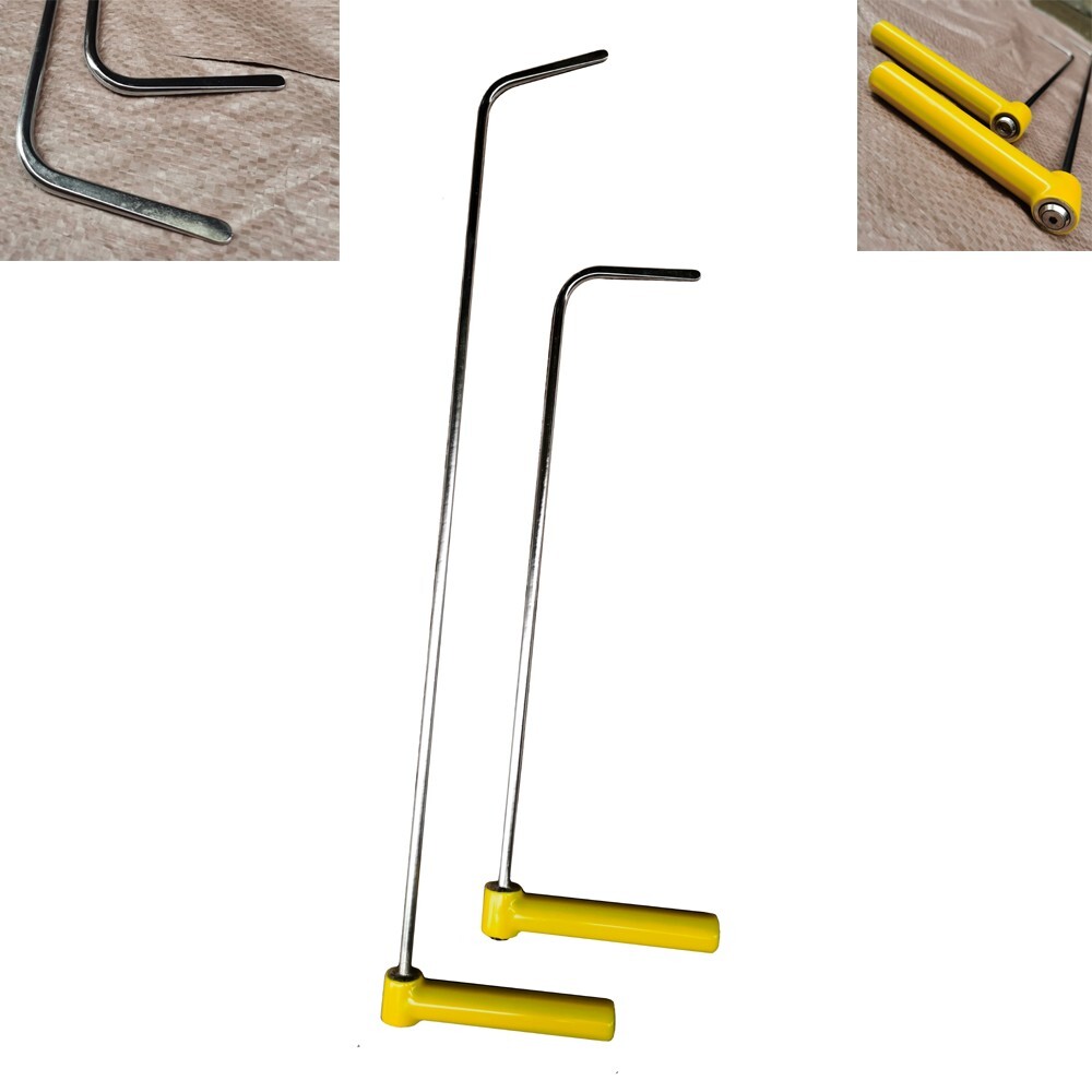 Dent Puller Rods with Adjustment Handle,Paintless Dent Repair Tools