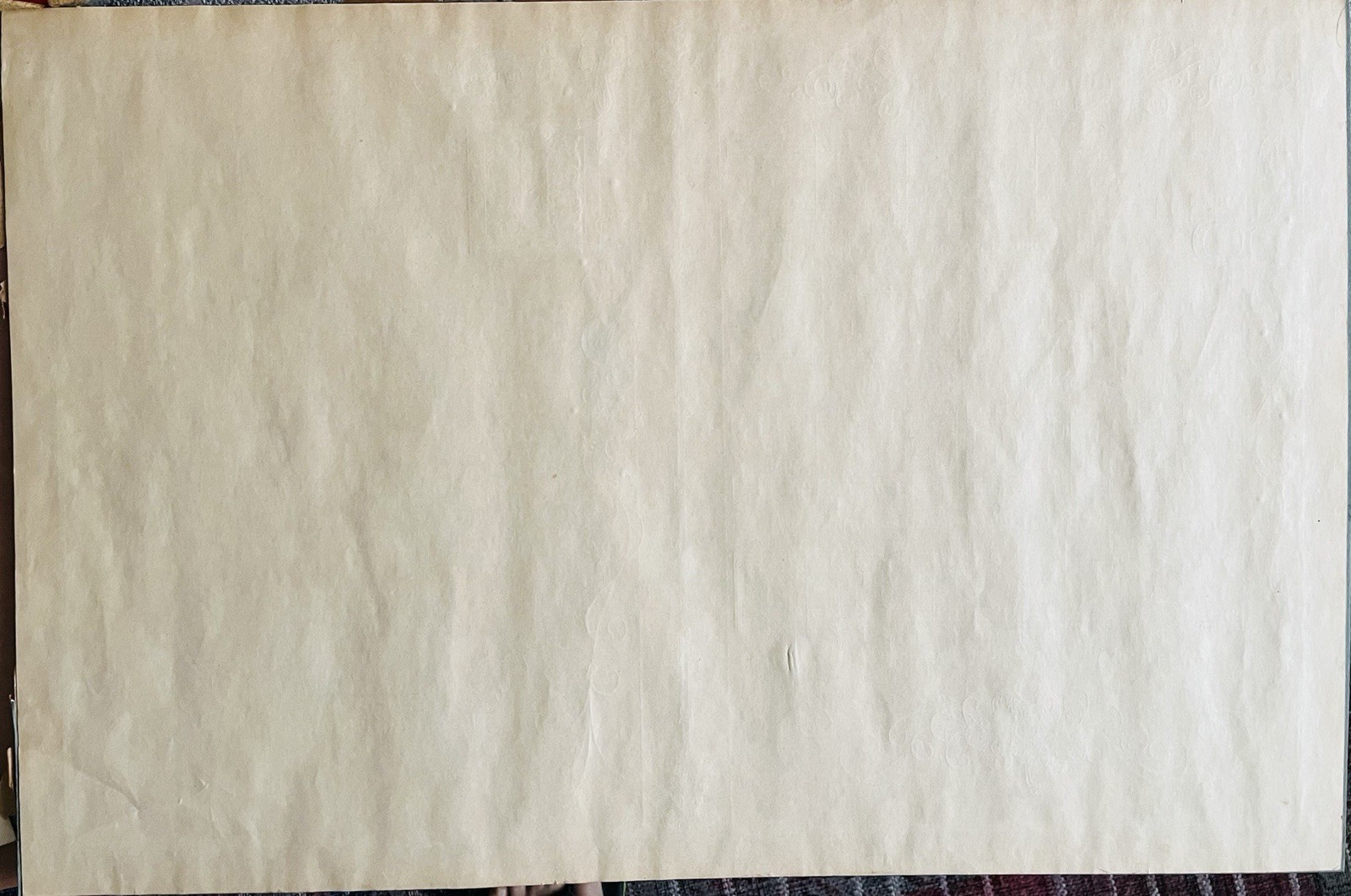 Antique Hand Illuminated Art “Die Himmelsymphonie” German Poem & Music Mebert