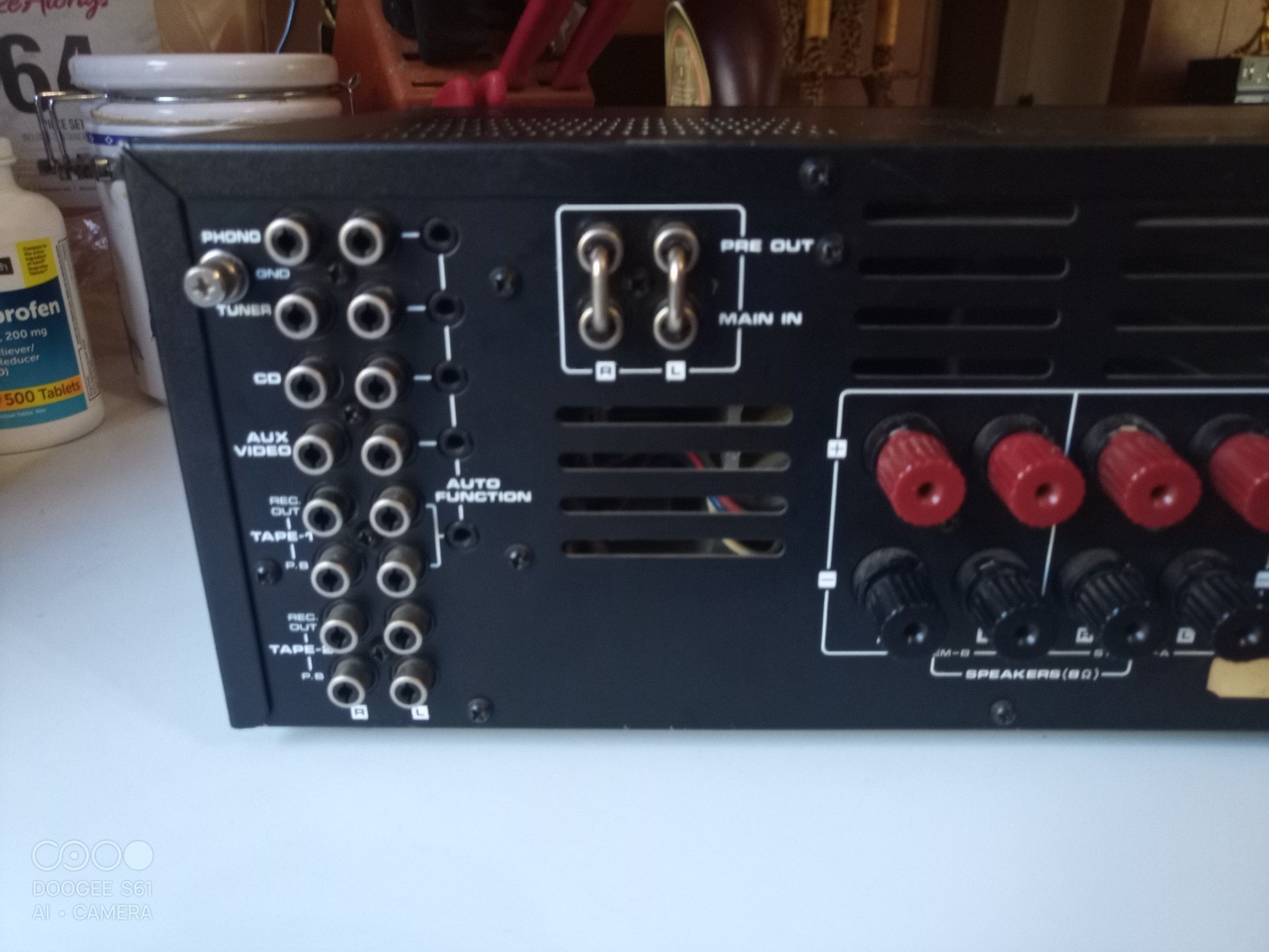 Fisher integrated amplifier CA-276. 150 WPC Bench tested, new caps