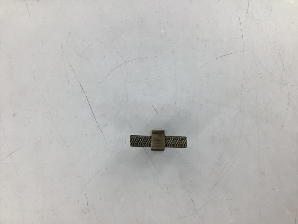 Andrex Cabinet Knob - Antique Matte Brass
