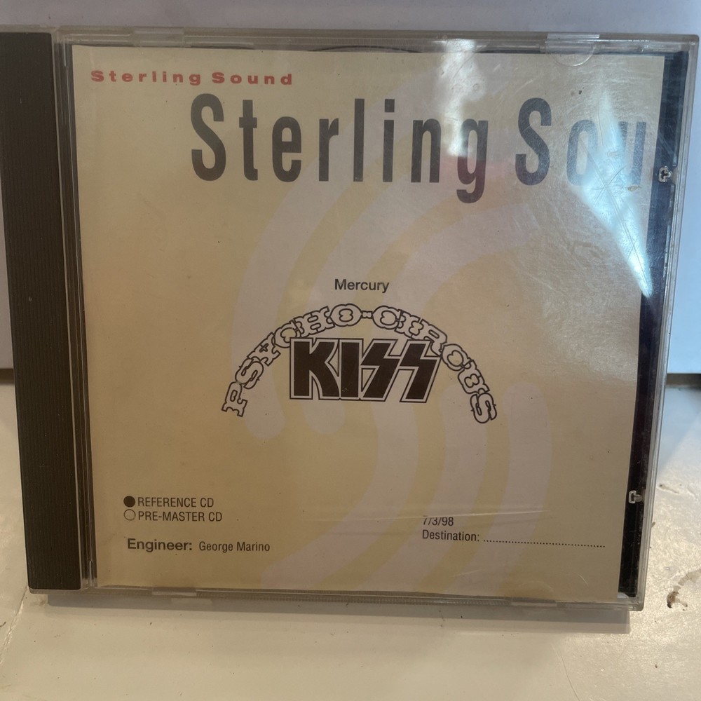 KISS Psycho - Circus Promo reference CD Sent to radio