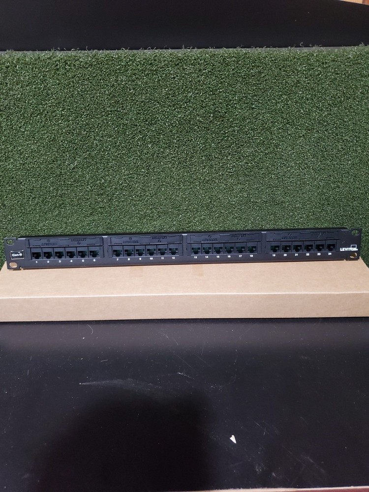 Leviton Cat6 Patch Panel T568B