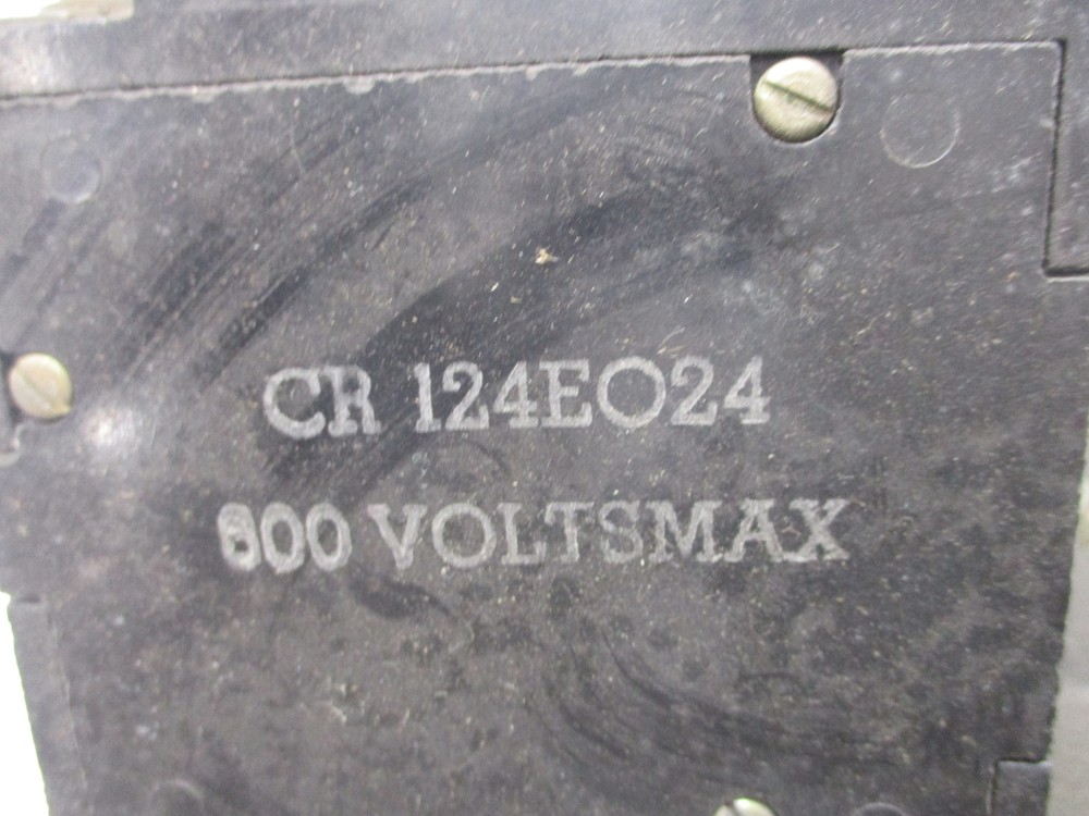 GENERAL ELECTRIC CR124E024 RELAY NSNP