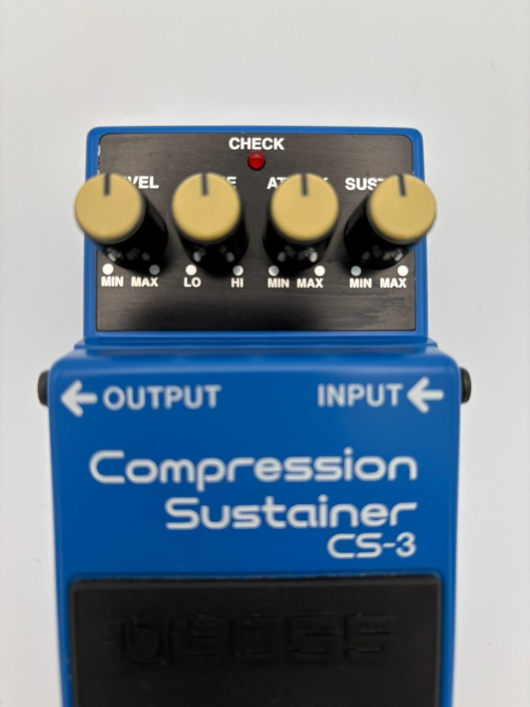 Boss CS-3 Compressor Guitar Effect Pedal Used