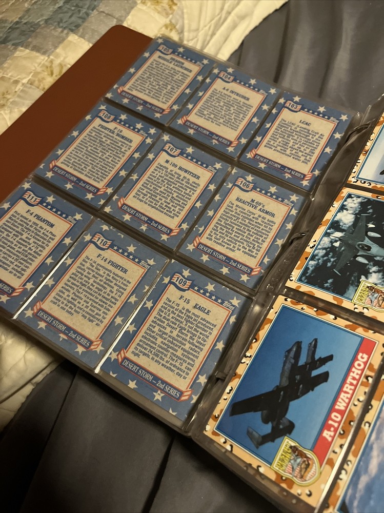 Desert Storm Card Collection