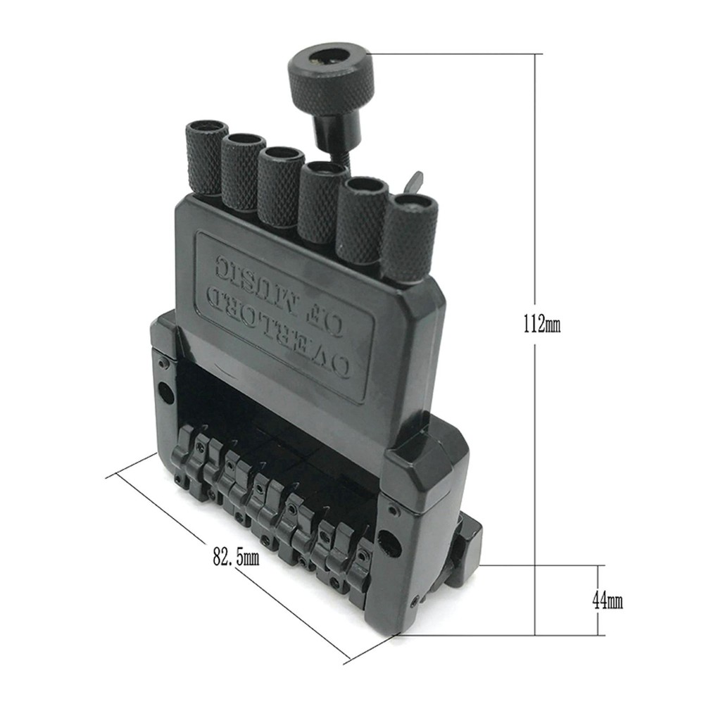 High Quality 6 String Electric Guitar Bridge String Board Headless Guitar Set