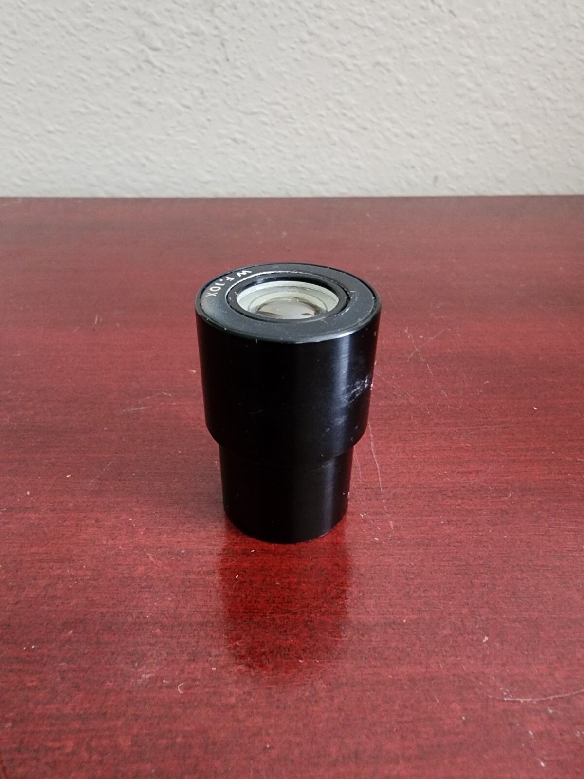 WF.10X MICROSCOPE EYEPIECE. NO CRACKS OR CHIPS. WORKS