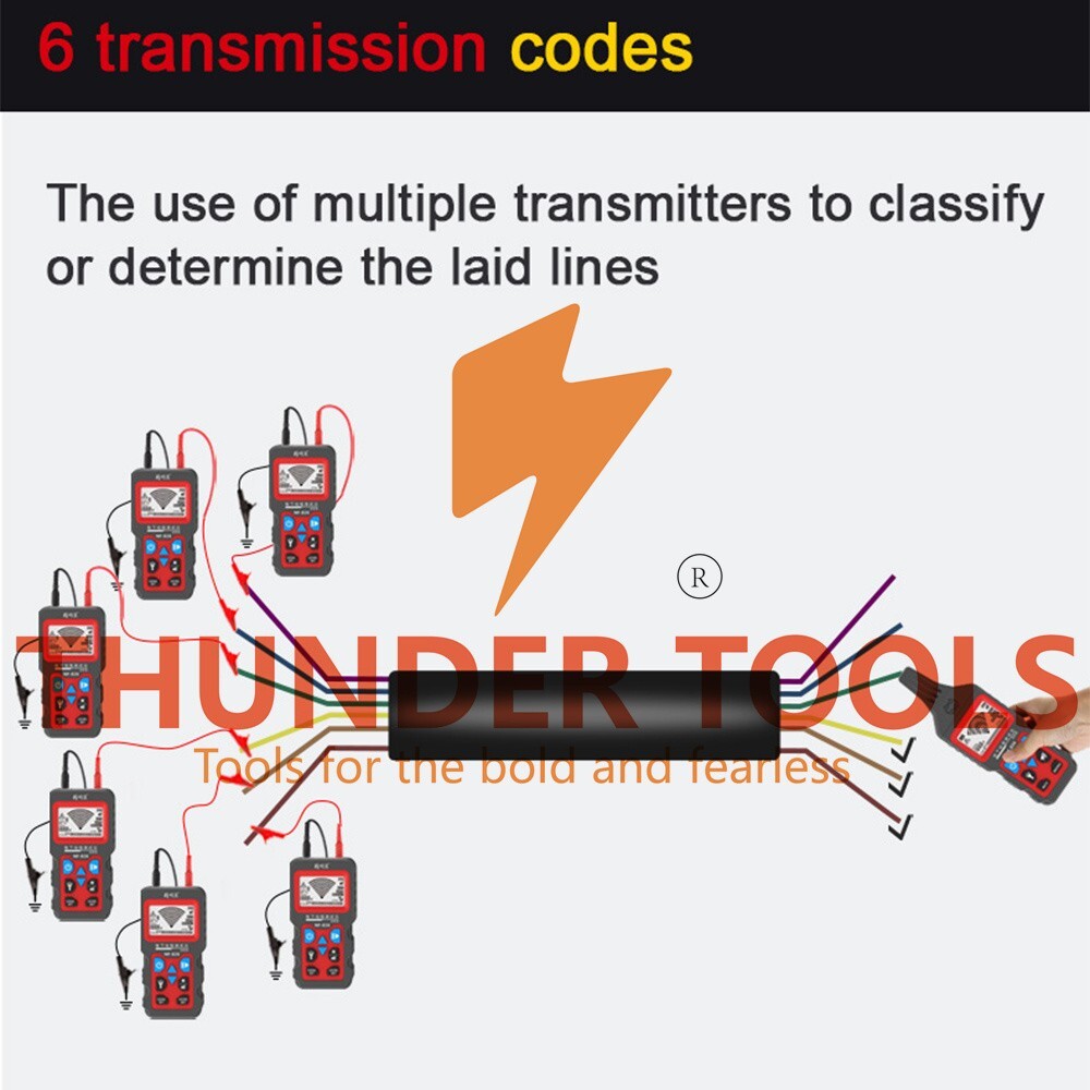 Thunder Tools NOYAFA NF-826 Underground Cable Locator Wire Tracking