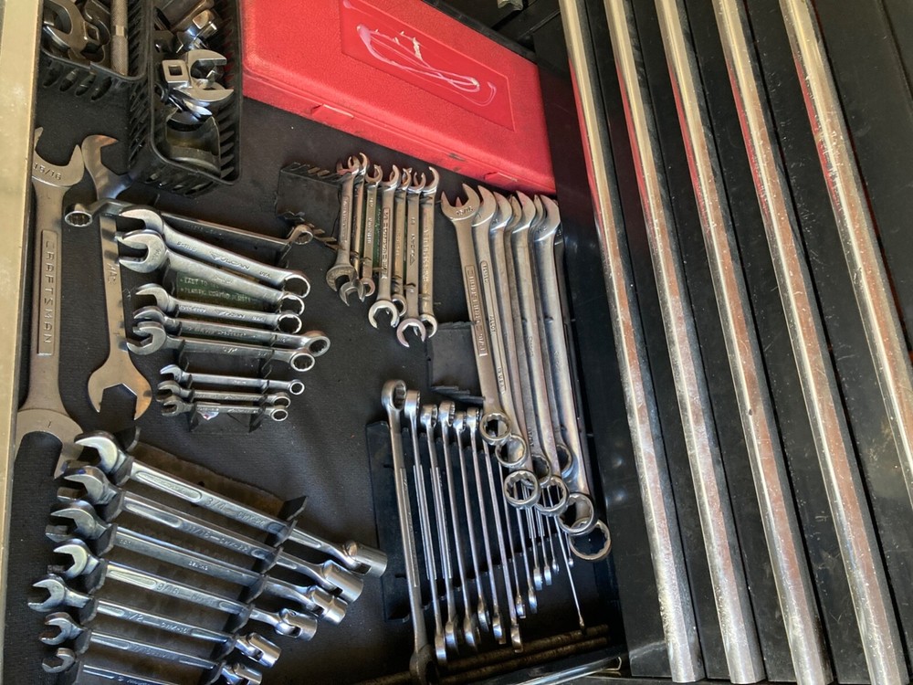 Matco M6 toolbox and tools