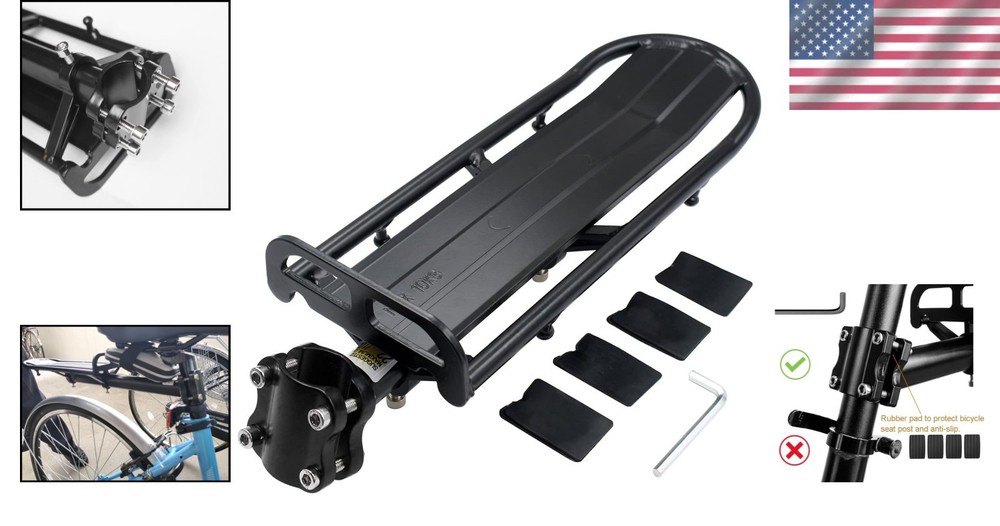 Heavy Duty Adjustable Rear Rack