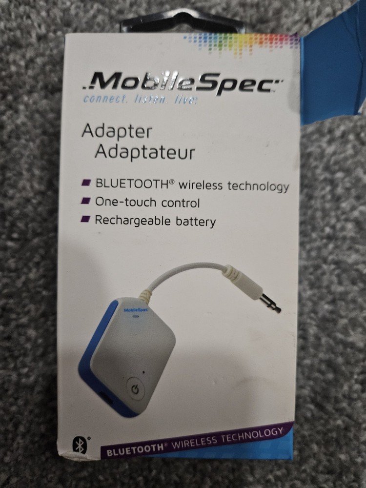 Aux To Bluetooth Adapter For Car Mobile Spec Brand (Returned Items)