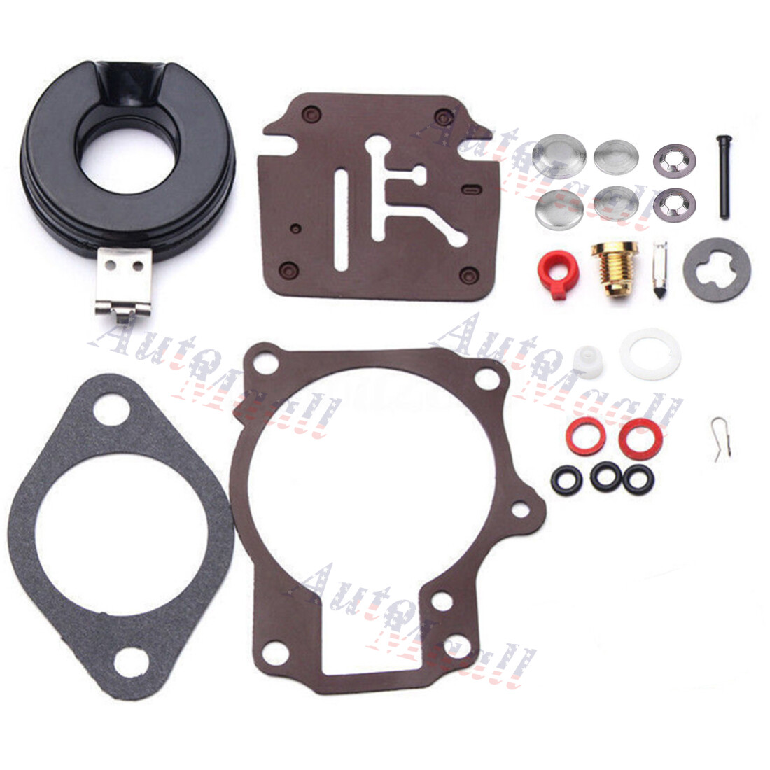 3x Carburetor Rebuild Repair Kit For Johnson Evinrude 55hp 60hp 65hp 70hp 75hp