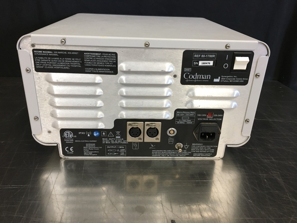 CODMAN MALIS CMC V 80-1788R BIPOLAR GENERATOR UNIT