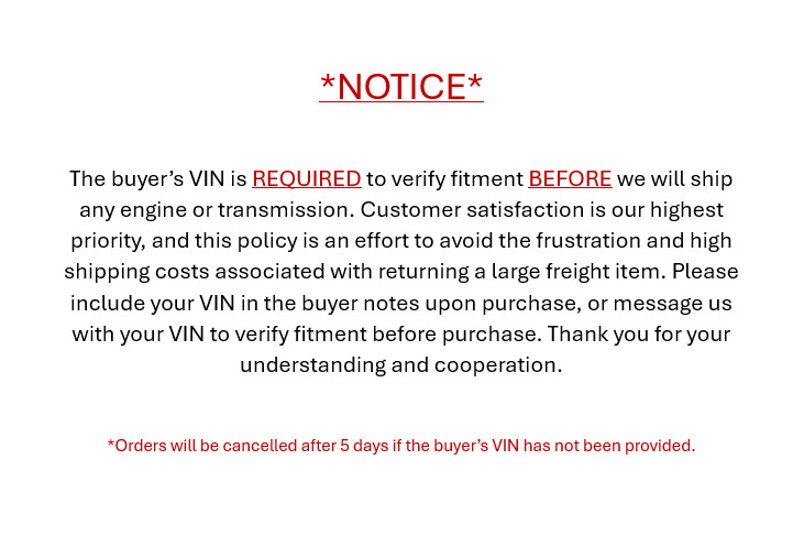 '15-'17 FORD MUSTANG Auto Transmission 3.7L 74k miles 6 Month Warranty!