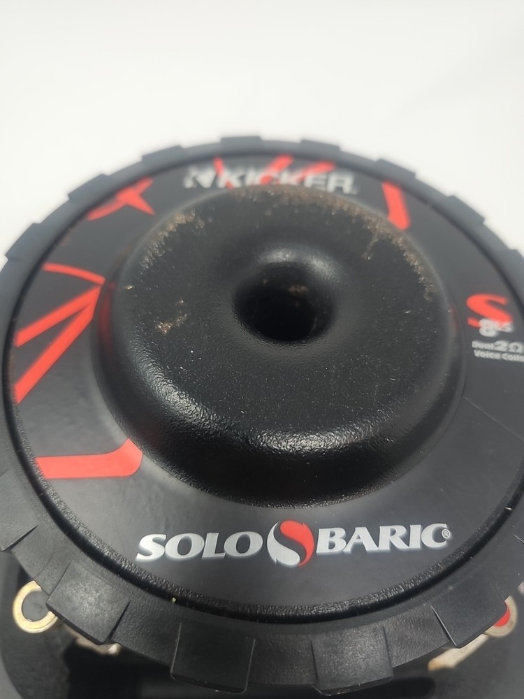 Needs Cleaning Kicker Solo Baric Speakers S8L5