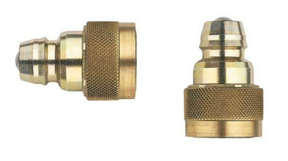 2 Hydraulic coupler adapters ISO Pioneer to old style Deere 4020 4230 4430 4440
