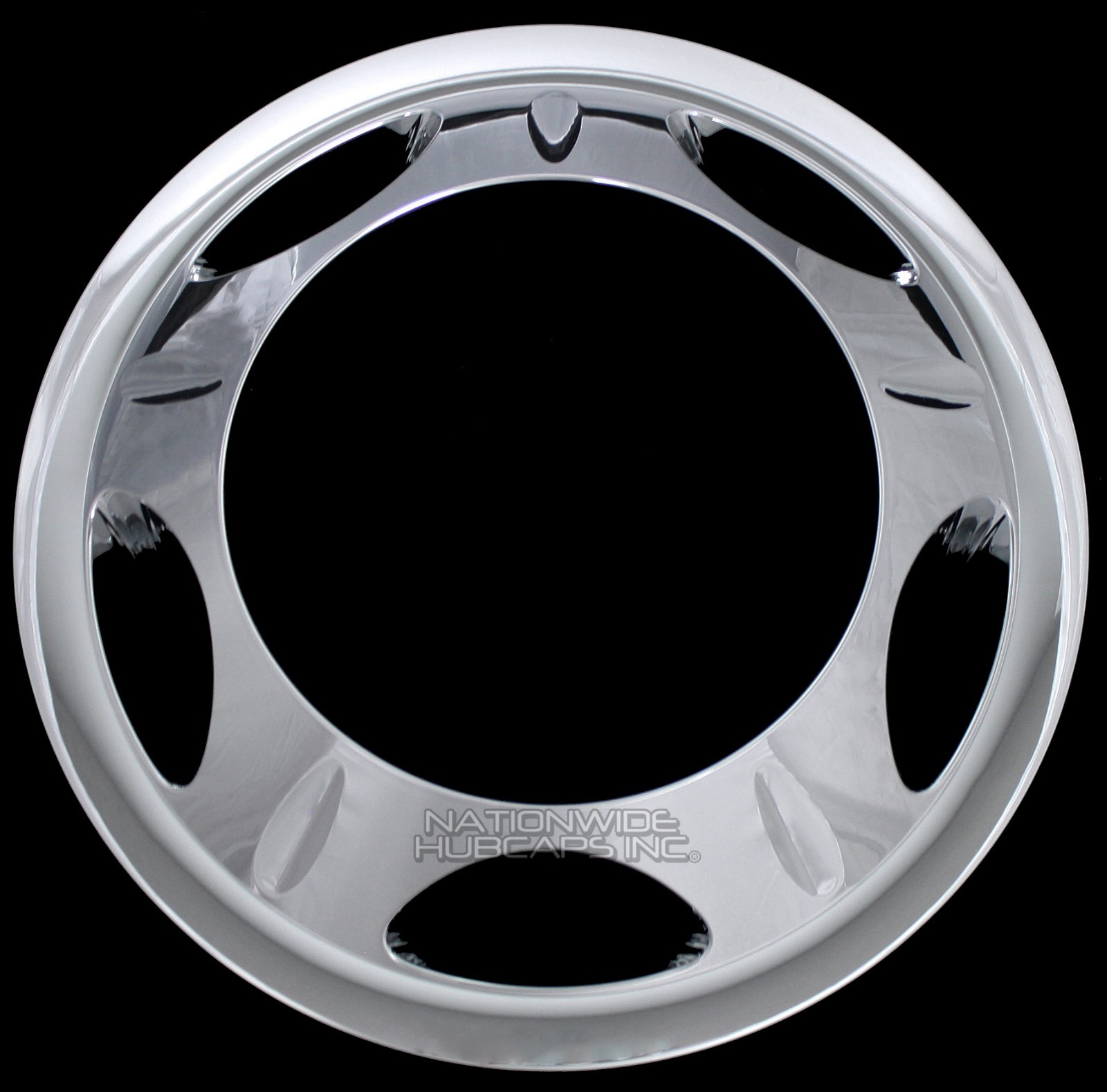 4 Chrome 2011-2024 Silverado 3500 17" Dually Wheel Simulators Dual Rim Liners