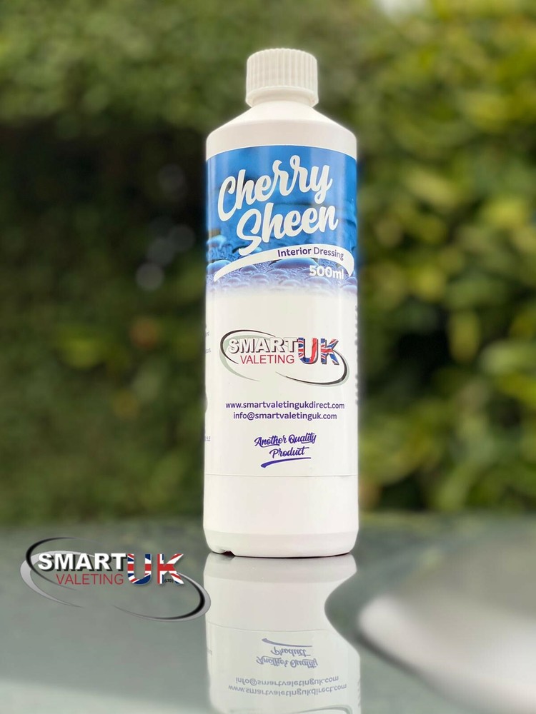 Cherry Sheen plastic and trim dressing 500ml x2