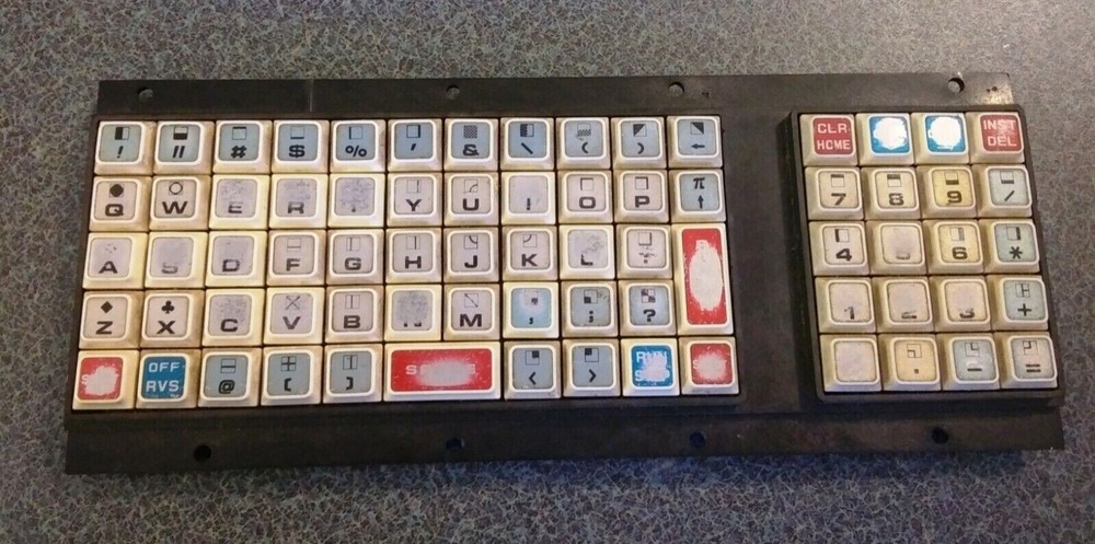 Commodore PET CBM Keyboard key repair