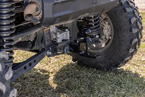 3-Way 1 1/4" Hitch with 2" Ball & Hook