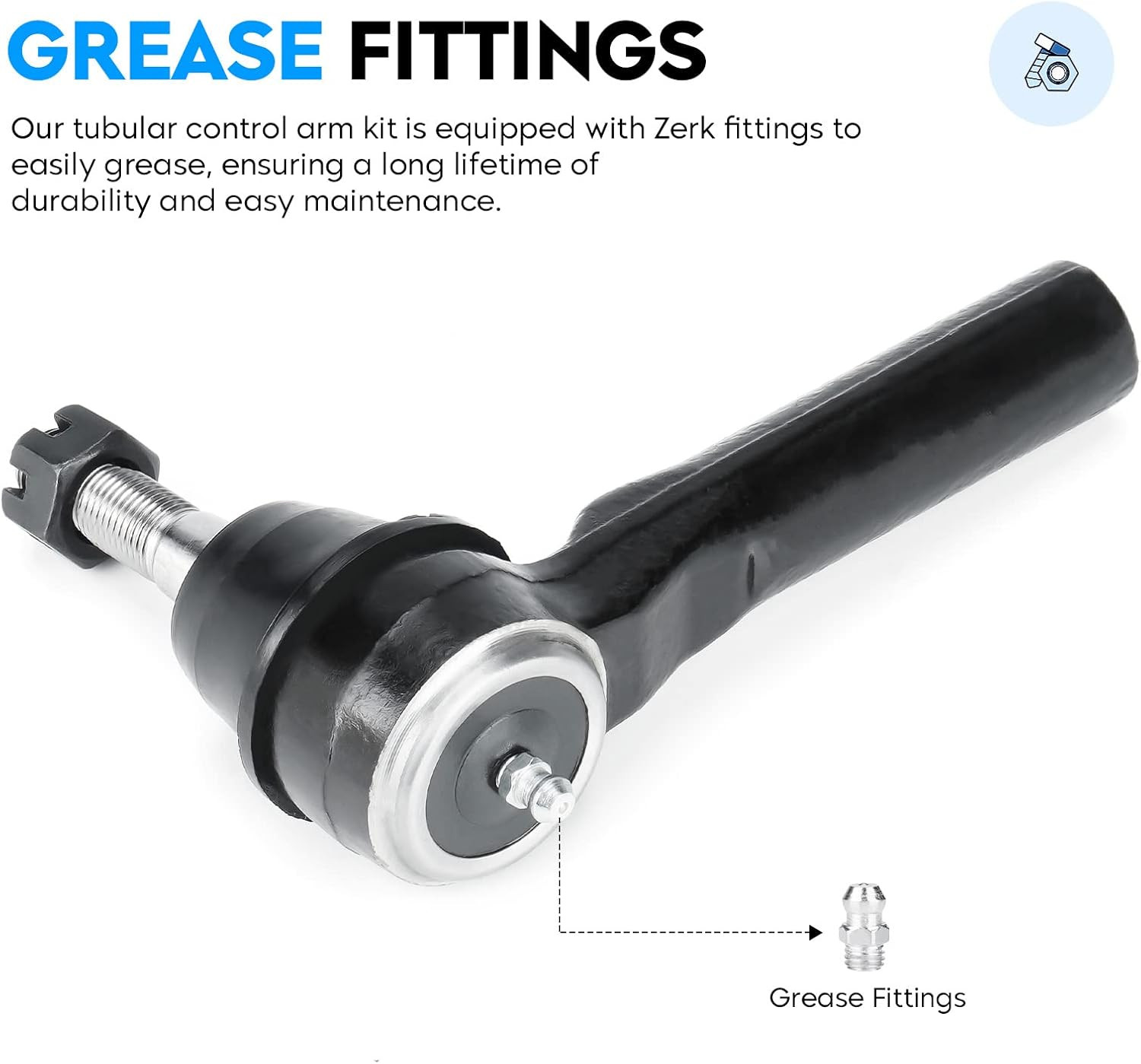 8PCS Front Lower Control Arm W/Ball Joint for 2007-2012 Caliber, 2007-2017 Compa