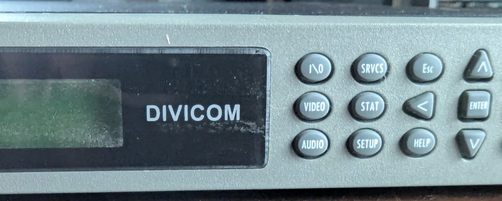 Harmonic DiviCom MV100 Broadcast Video Encoder Rack Unit – Powers On
