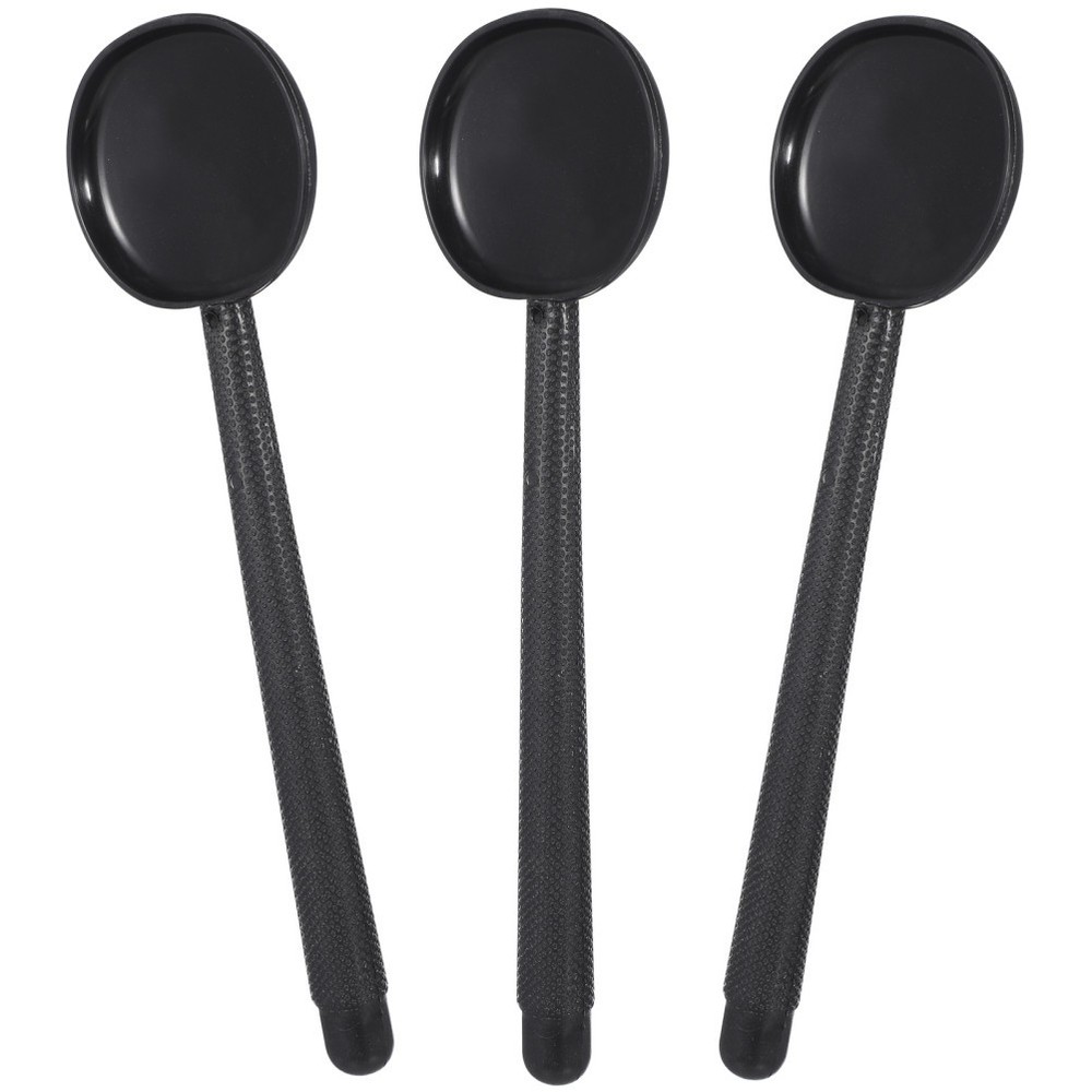 3 Pcs Optometry Eye Floaters Treatment Black Handheld Occluder Exam
