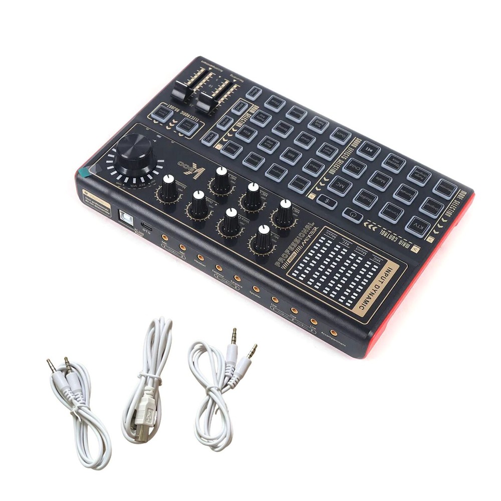 Multi-function Sound Card Audio K300 Processing Equipment Easy to operate