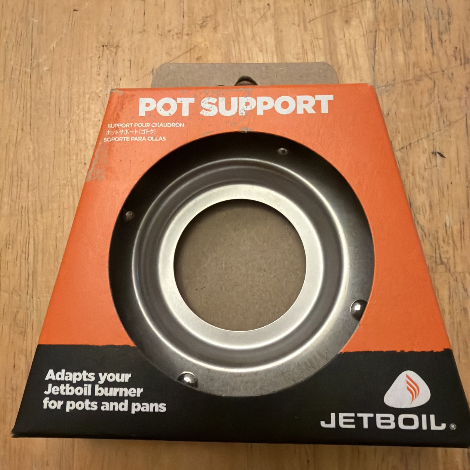 Jetboil Stainless Steel Pot Support Hiking Cooking Camping Stove Pans Burner