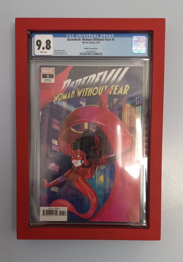 CGC GRADED WALL MOUNT COMIC BOOK FRAMES (SOLID WOOD)