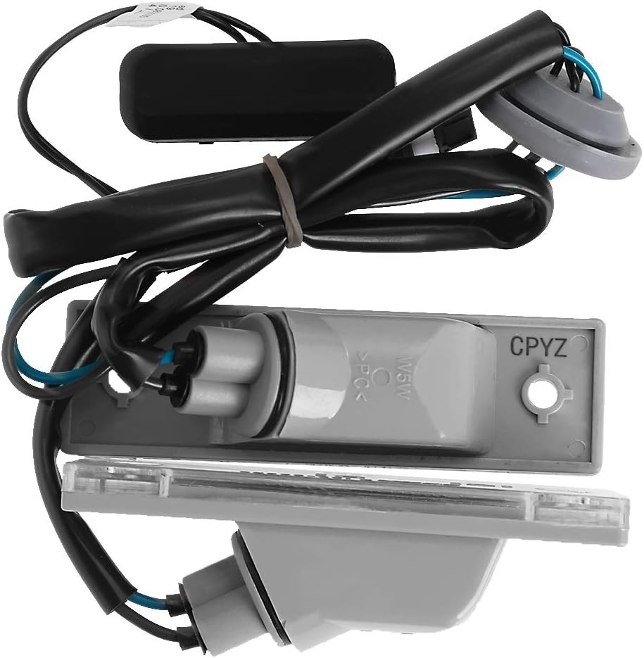 Rear Trunk Release Switch Licence Plate Lamp Light Switch Button Assembly Replac