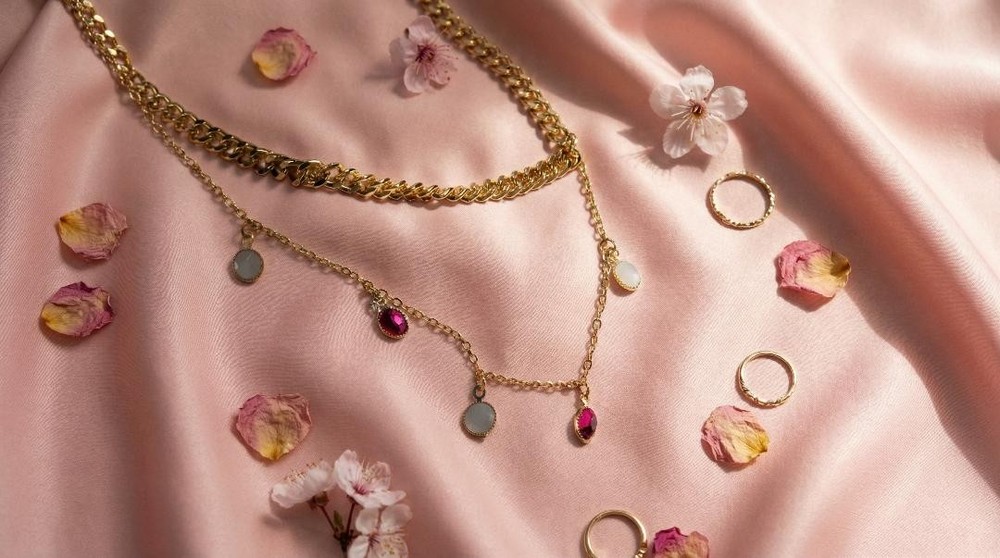2 Row Layered Necklace
