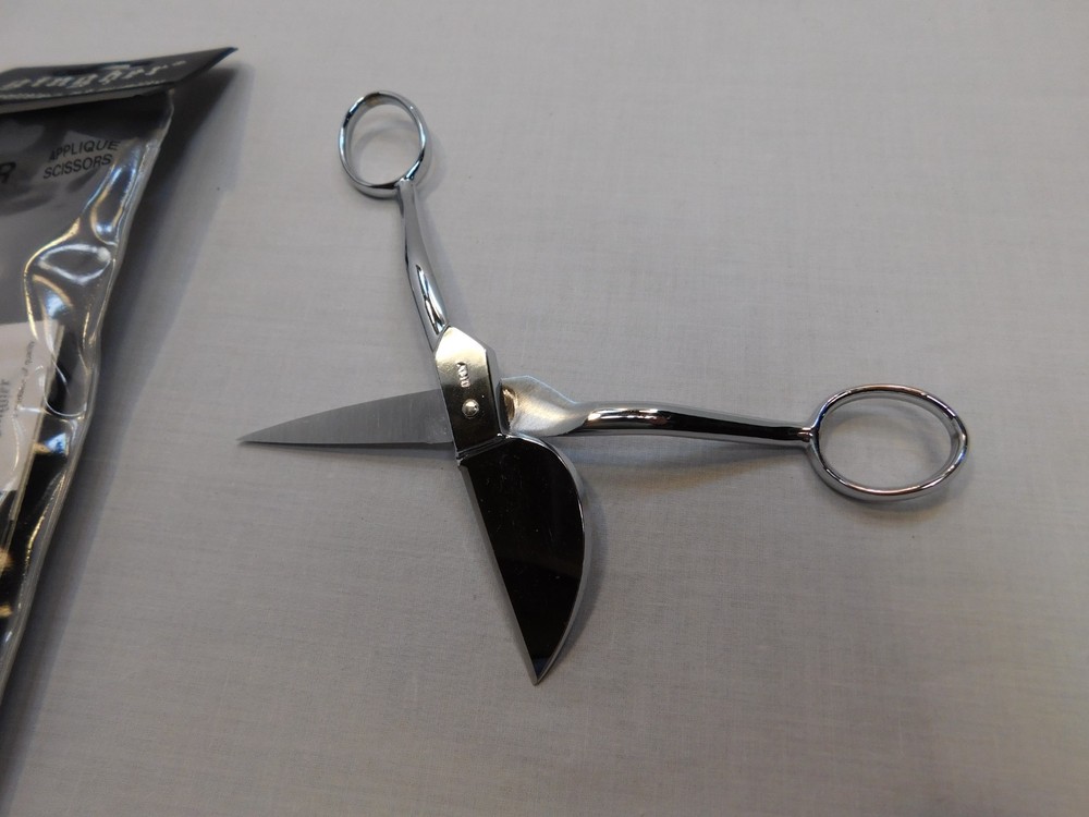 Gingher 6" Applique Scissors G-6R - EUC
