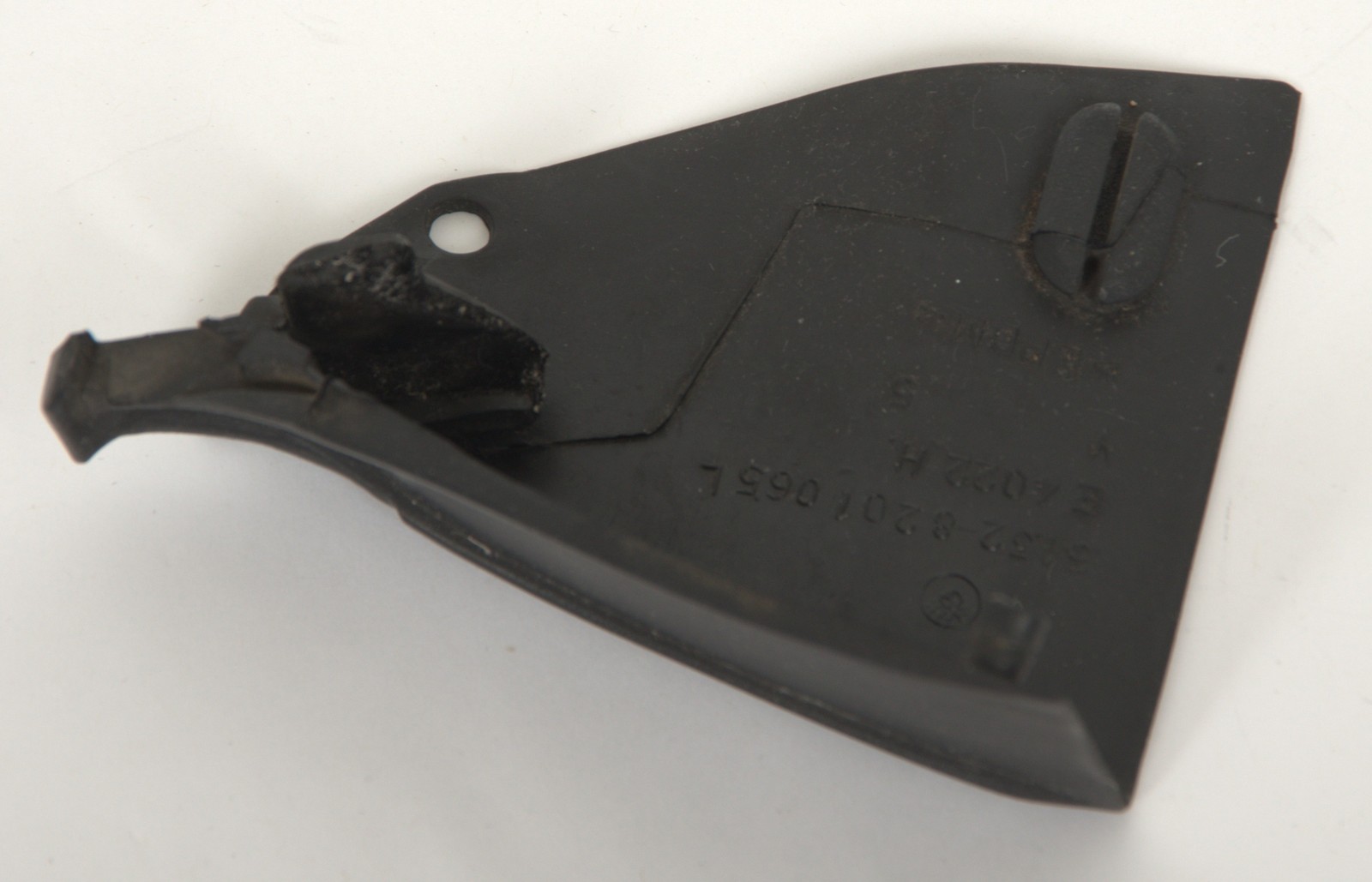 Genuine BMW E36 Door component. Rubber seal at rear top edge. Driver 51328201065