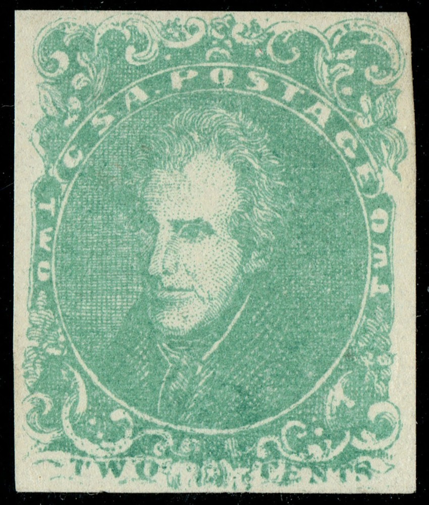 [st7357] CONFEDERATION STATES 1862 Scott#CSA3 mint no gum (Extremely Fresh)