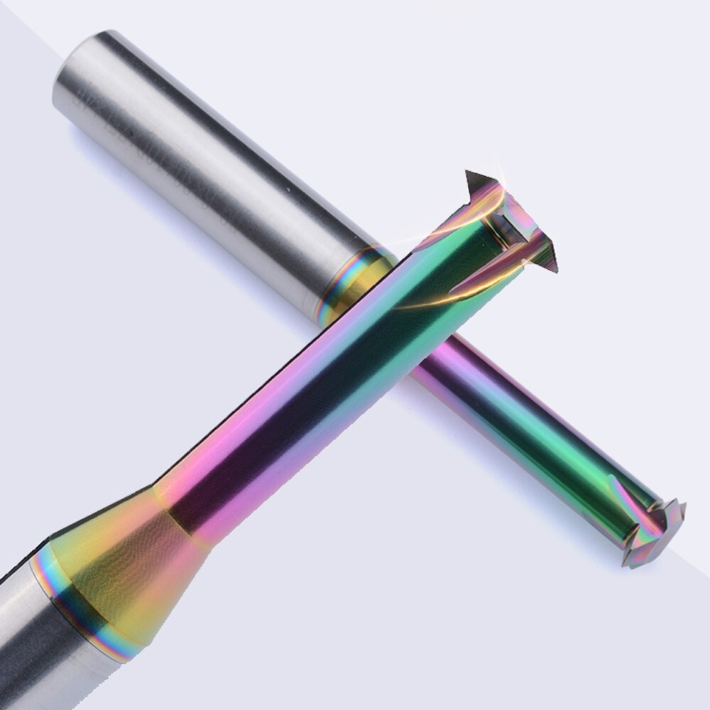 5pcs D4.0 Carbide Thread Milling Cutters for Aluminum Thread Angle 60 Degrees