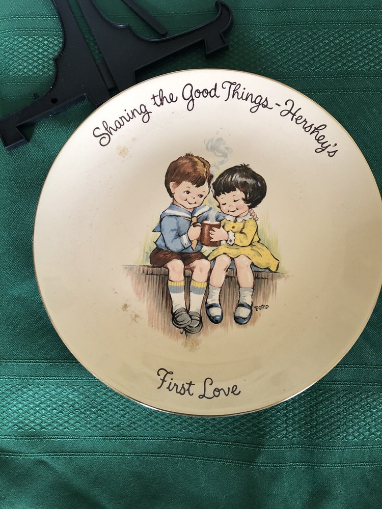 Hershey's 'Sharing Good Things' Plate Collection 3 Piece Set all in boxes